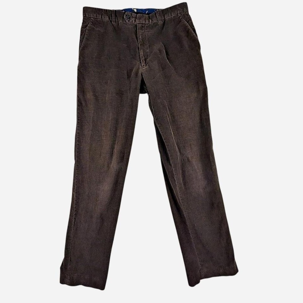 *Tailored*‎ Lauren Ralph Lauren brown corduroy trousers Size 32x31